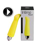 Mini vibratore giallo dal piacere intimo