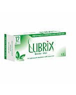 Scatola Lubrix 12 unità gusto menta