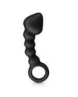 Culo butt plug in sughero 10 cm negro p-spot