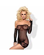 Abito nero ossessivo d600 s / m / l