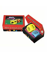 Coppia di dadi dadi fluorescenti di grandi dimensioni