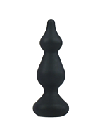 Amuse black plug anal s 100 silicona 10cm