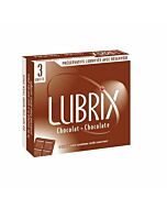 Scatola Lubrix 3 unità gusto cioccolato