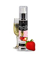 Secretplay - Olio per Massaggio Fragole & Champagne 50 ml