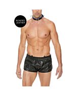 Collare di Bondage Blu Deluxe