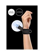 Manette in Velluto per Bondage sotto la Doccia