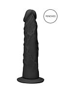 Dildo Realistico Nero 9" - Pelle TPE senza Ftalati