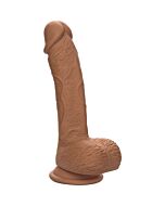 Silicone Dual 21.5cm Marrone