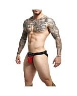 DNGEON PEEKABOO JOCK - Rosso