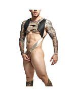 DNGEON Anello Dorato Superiore - BDSM Cockring Harness