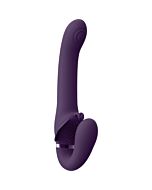 SATU - DONG STRAPLESS VIBRANTE A ONDE PULSE - VIOLA