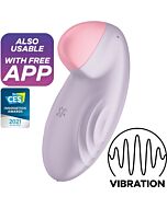 Satisfyer Tropical Tip Vibratore Lay-On Lilla - Satisfyer Dipping Delight