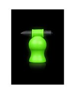 Ahi! Masturbatore con Vibrazione Fluorescente - Glow in the Dark