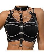 Fetish Harness Catena Nera BDSM