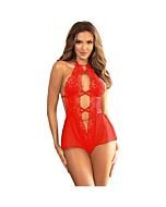 Corpo Divino in Pizzo Rosso 4XL-5XL