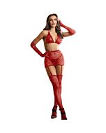 Set Diamante Rosso - 5 Pezzi