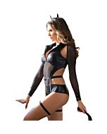 Costume di Pelle Sexy di Diavolo