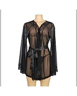 Babydoll Rete Nera XL-XXL - Sensualità XL