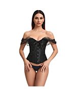 Corset Venere Nero 6XL - Seduzione Estrema