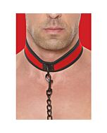 Collare in neoprene rosso "HotPaw