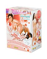 Real Eva Angelina Doll con vibratore