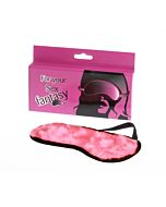Maschera di peluche rosa