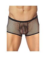 Pugile di potere maschio il negra rosso