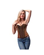 Corsetto Intimax glitter oro