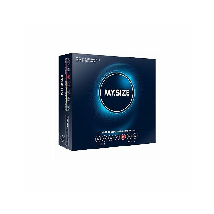 La mia taglia preservativos 60mm - 36uds