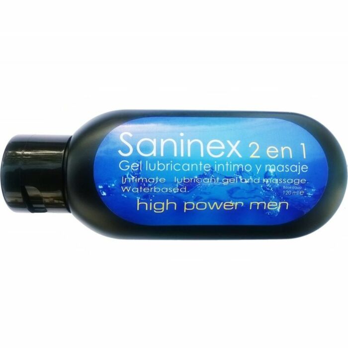 Saninex gel lubrificante intimo uomo alta potenza 120 ml