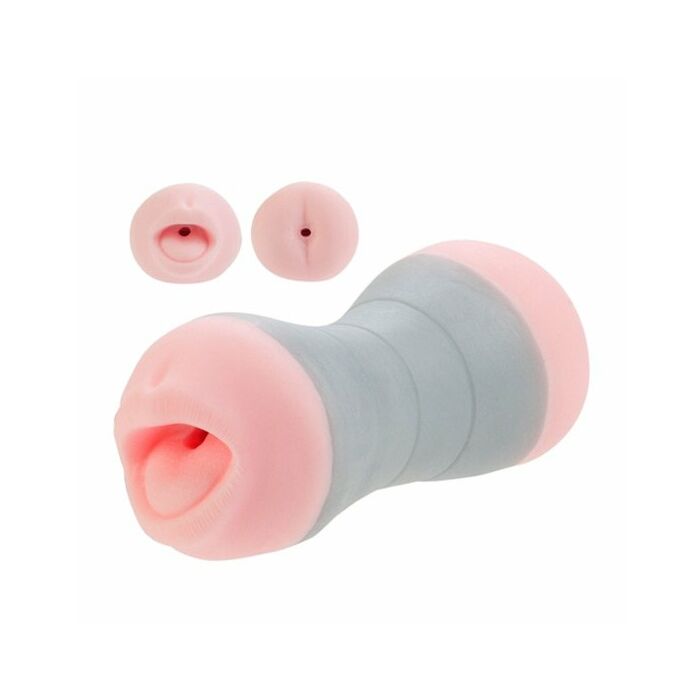 Masturbatore da viaggio per bocca e ano maschile