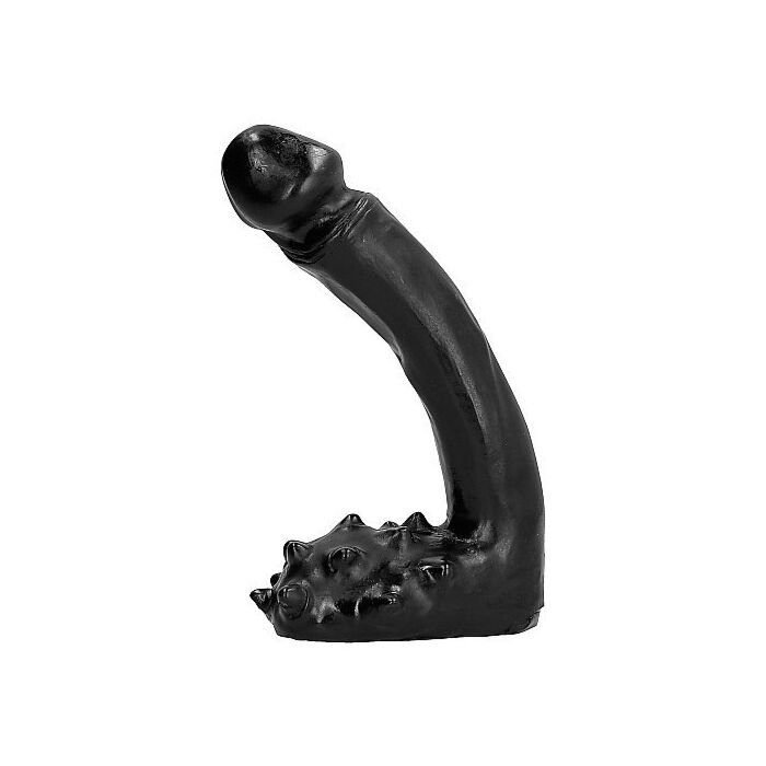 All black pene realístico 19cm