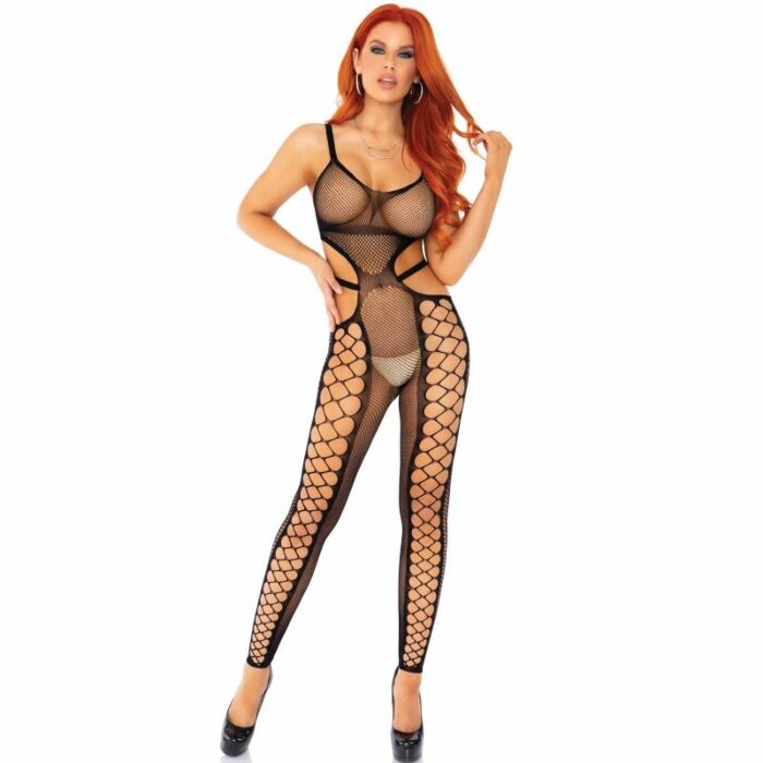 Bodystocking talla unica senza gambe net avenue
