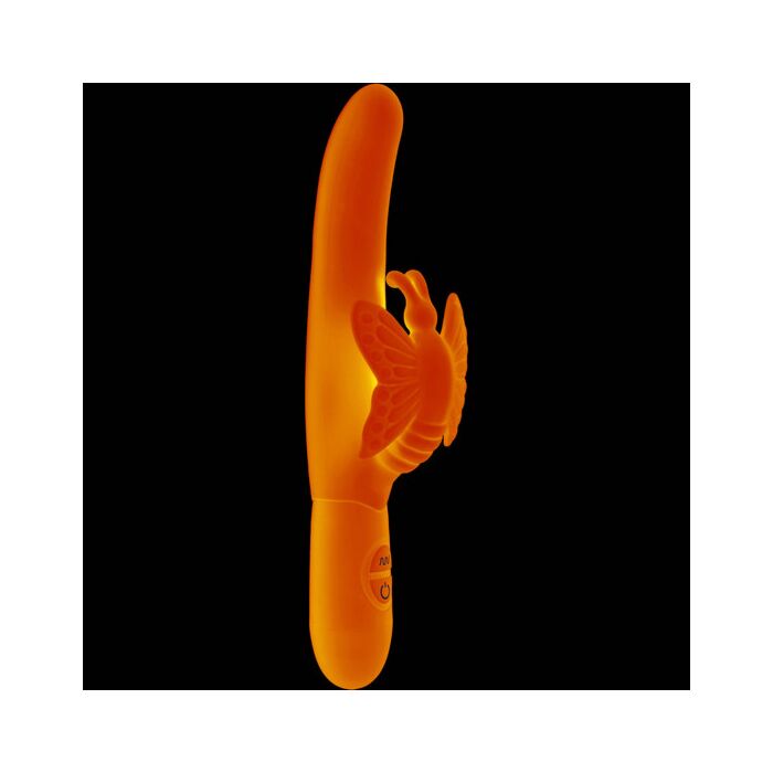 Vibratore elegante 10 velocità farfalla blu