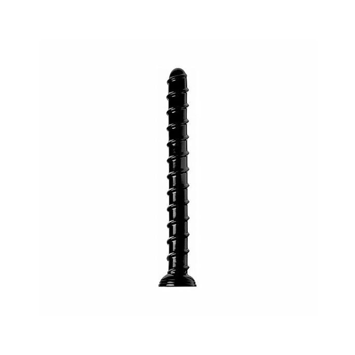 Tubo flessibile per dildo anale negro 5 cm