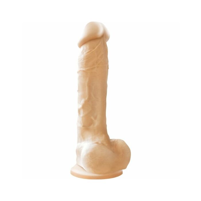 Colori piaceri dildo sottile 8 blanco "