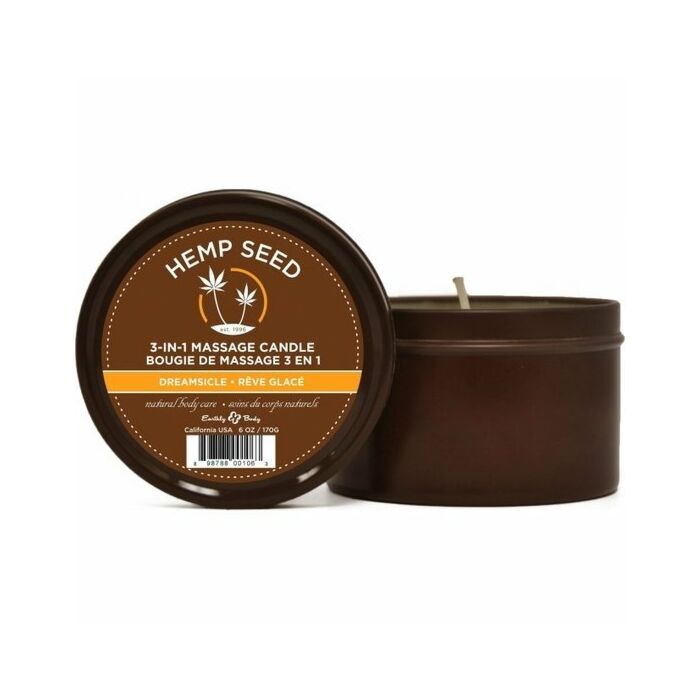 Dreamsicle - candela da massaggio