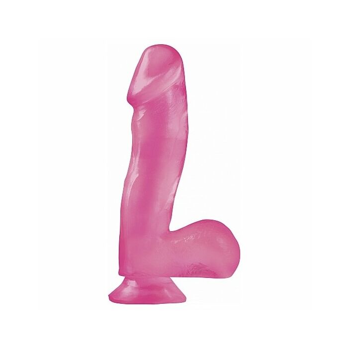 Basix pene de gelatina succhia rosa 16 cm