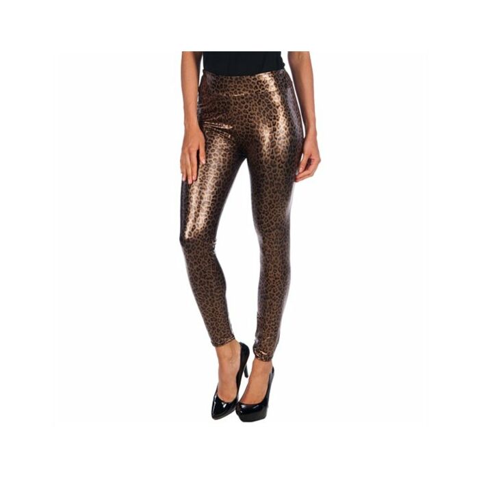 Leggings leopardo intimax marrone