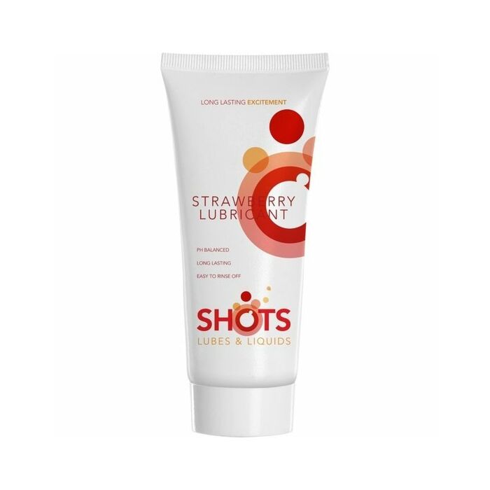 Shotslube lubrificante all'acqua alla fragola 100ml