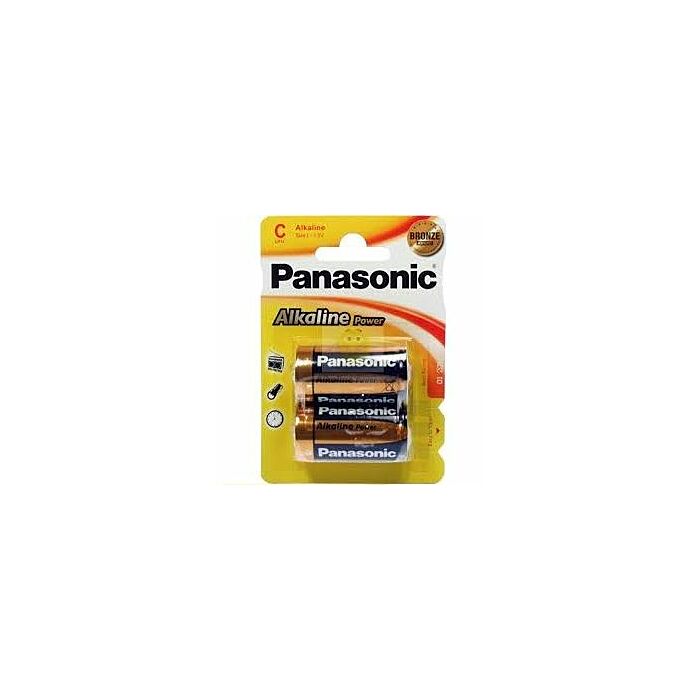 Pacco Doppio: Batterie Alcaline Panasonic Bronze LR14