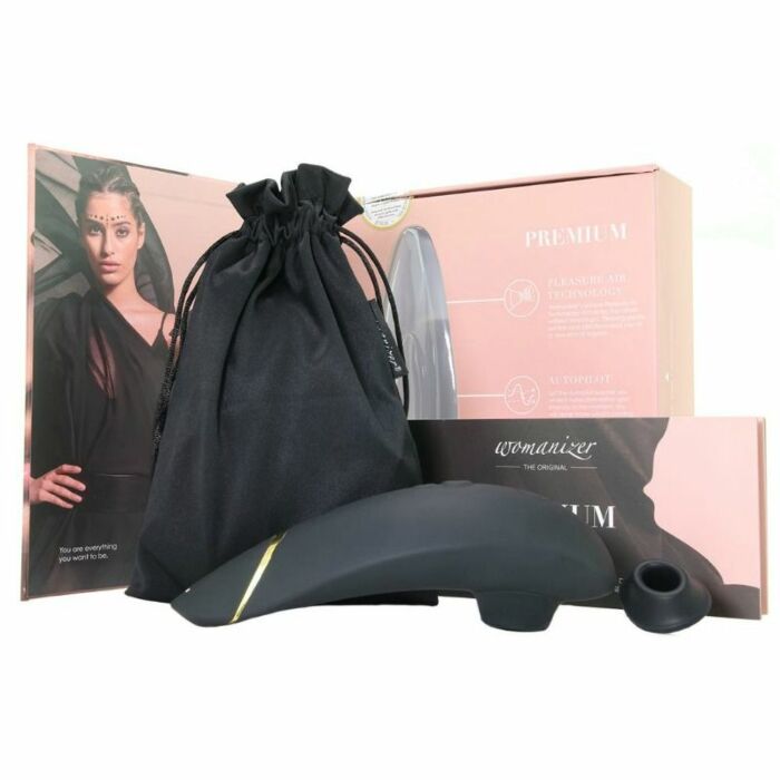 STIMOLATORE CLITORIS PREMIUM DONNA NERO