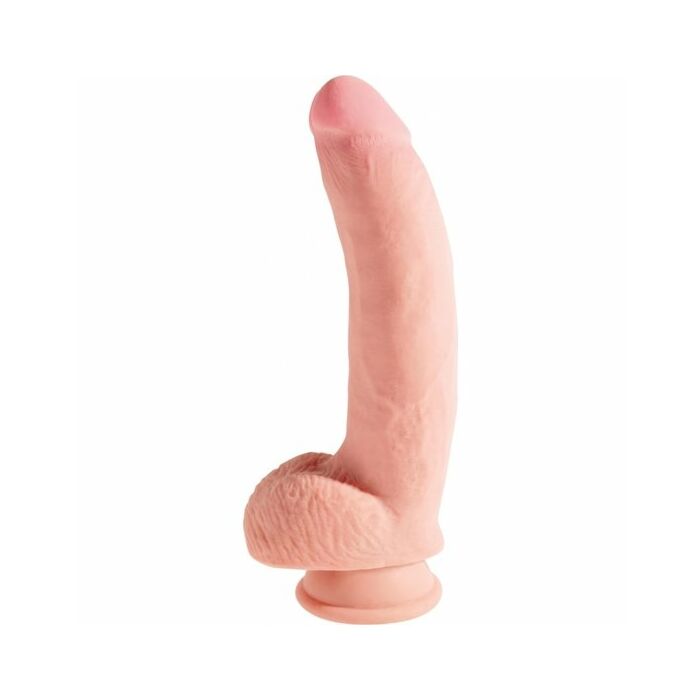 King cock - pene realistico con testicoli a tripla densità 26x9cm