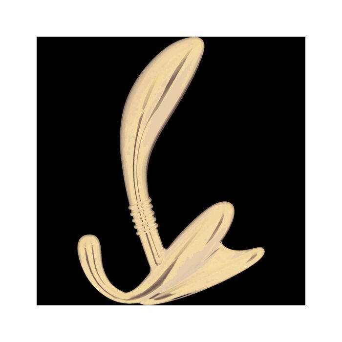 Stimolatore prostatico curvo nero Apollo