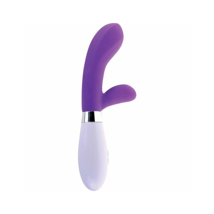 Coniglietto vibrante con punto g in silicone - viola