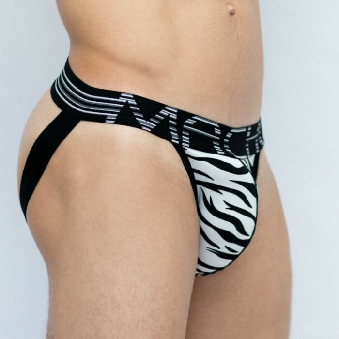 Maschio - mx131 zebra jockstrap taglia xl