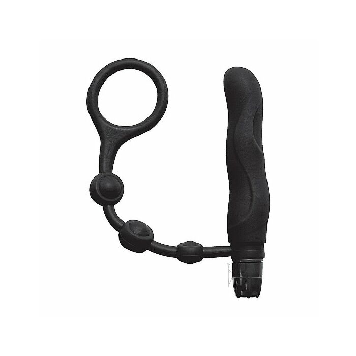 Il mio pene vibrante cockring con anello - nero