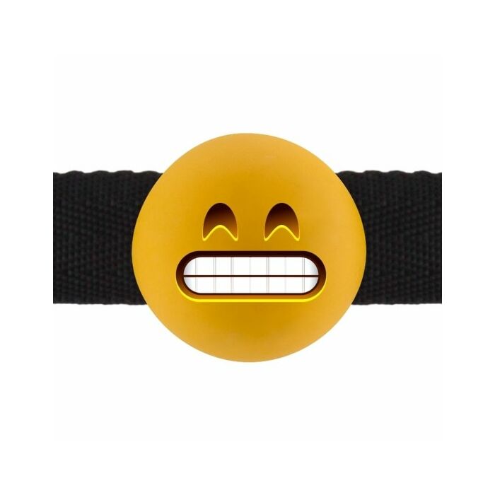 Emoji ghignante - bavaglio