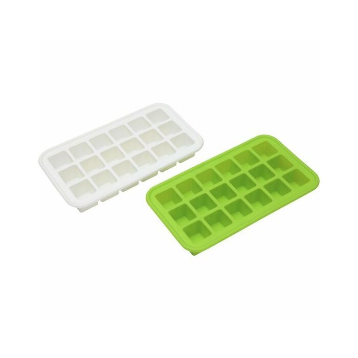 Stampo per ghiaccio 18 cubetti di silicone