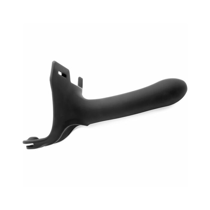 Pene in silicone Zoro 16,5 cm con imbracatura nera